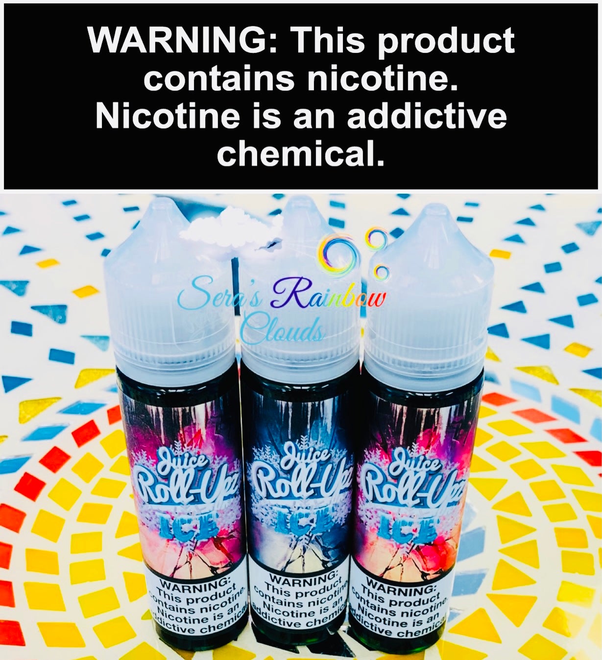 Juice Roll Upz Ice E-Liquid 60ML | Sera's Rainbow Clouds LLC